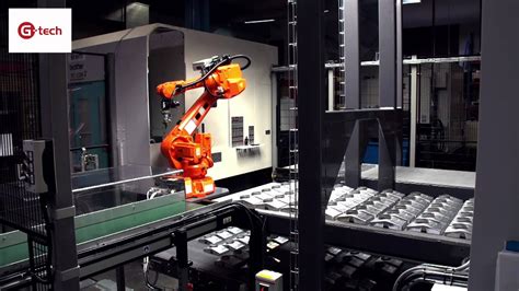 cnc machine tending robot|robotic arm cnc milling.